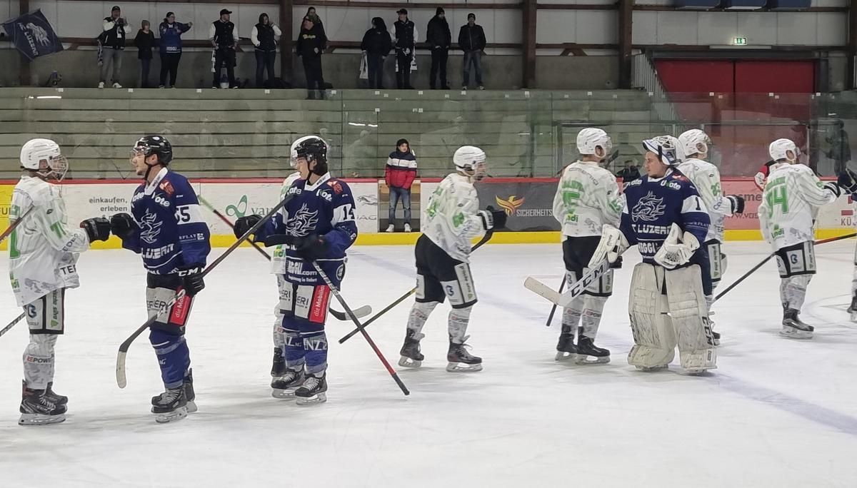 Schade, HCPH verliert beim Tabellenführer Luzern mit 4:1 Toren.