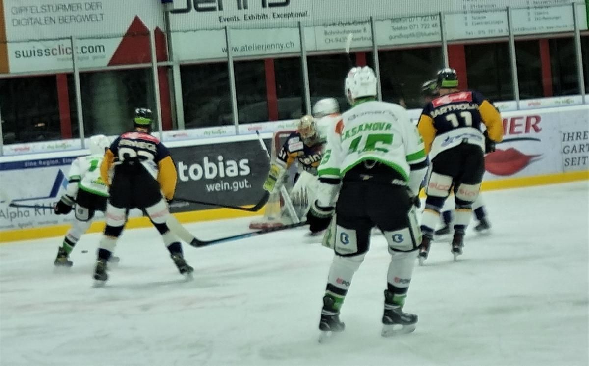 HCPH gewinnt in Widnau mit 1:2 n. V.