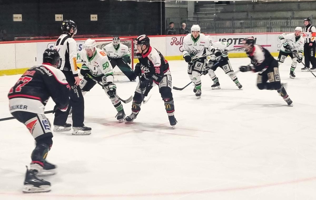 HCPH unterliegt Argovia Stars mit 3:2 Toren.