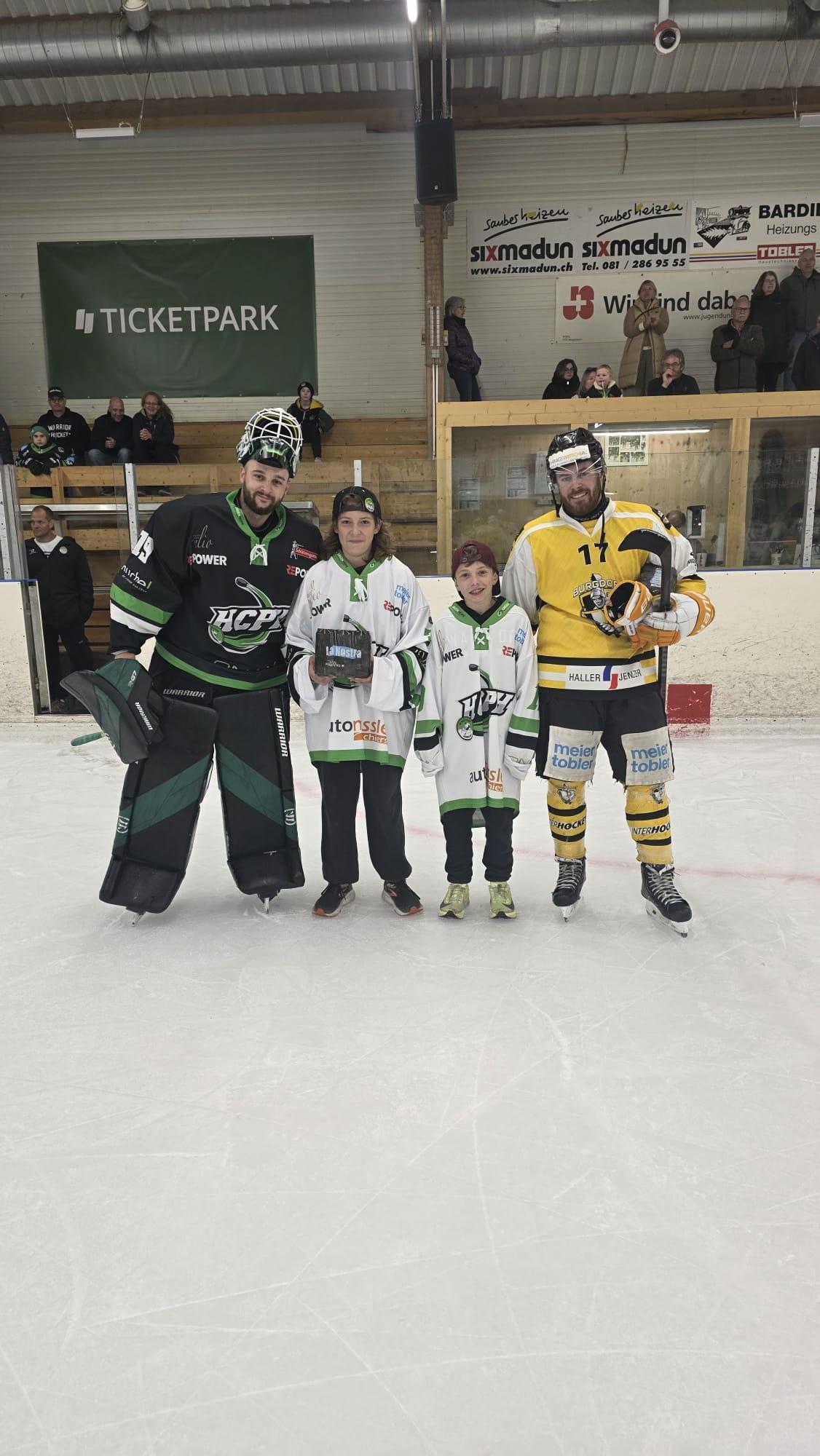 HCPH bezwing Burgdorf mit 4:2 Toren.