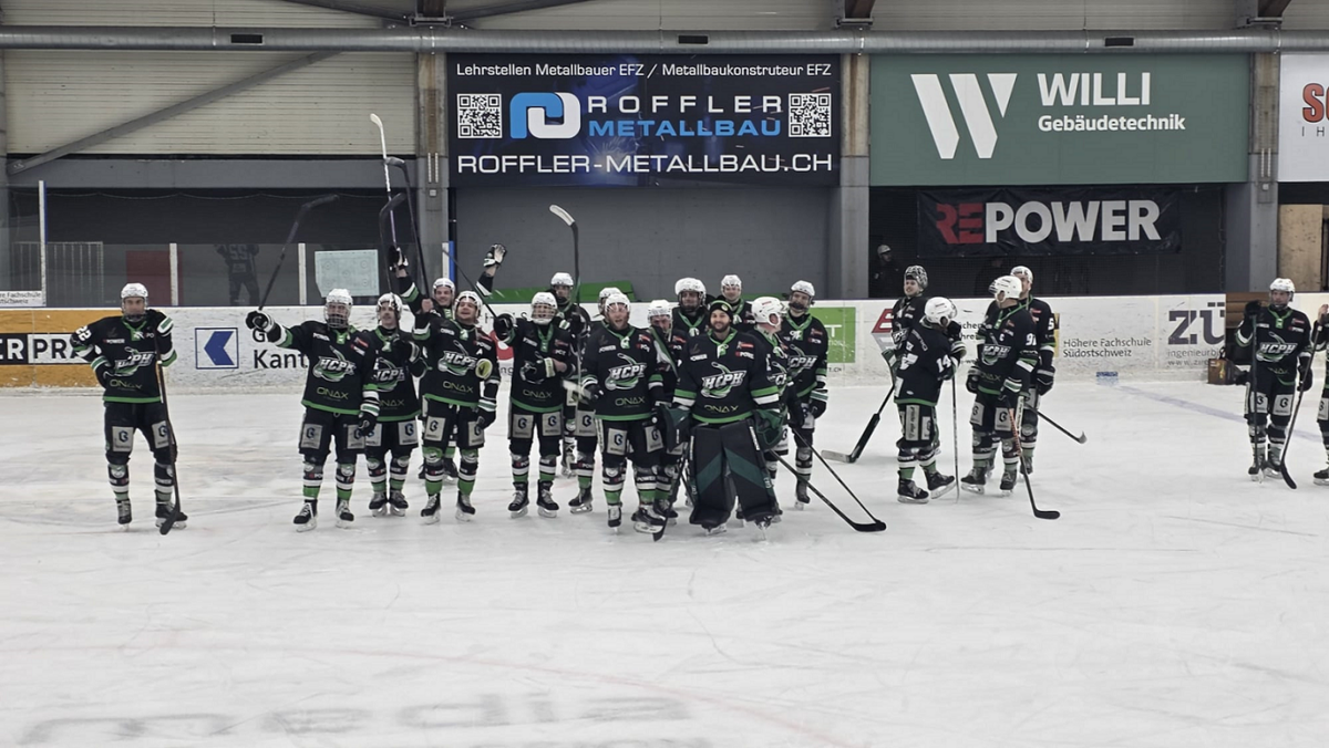 HCPH besiegt Herisau mit 5:3 Toren.