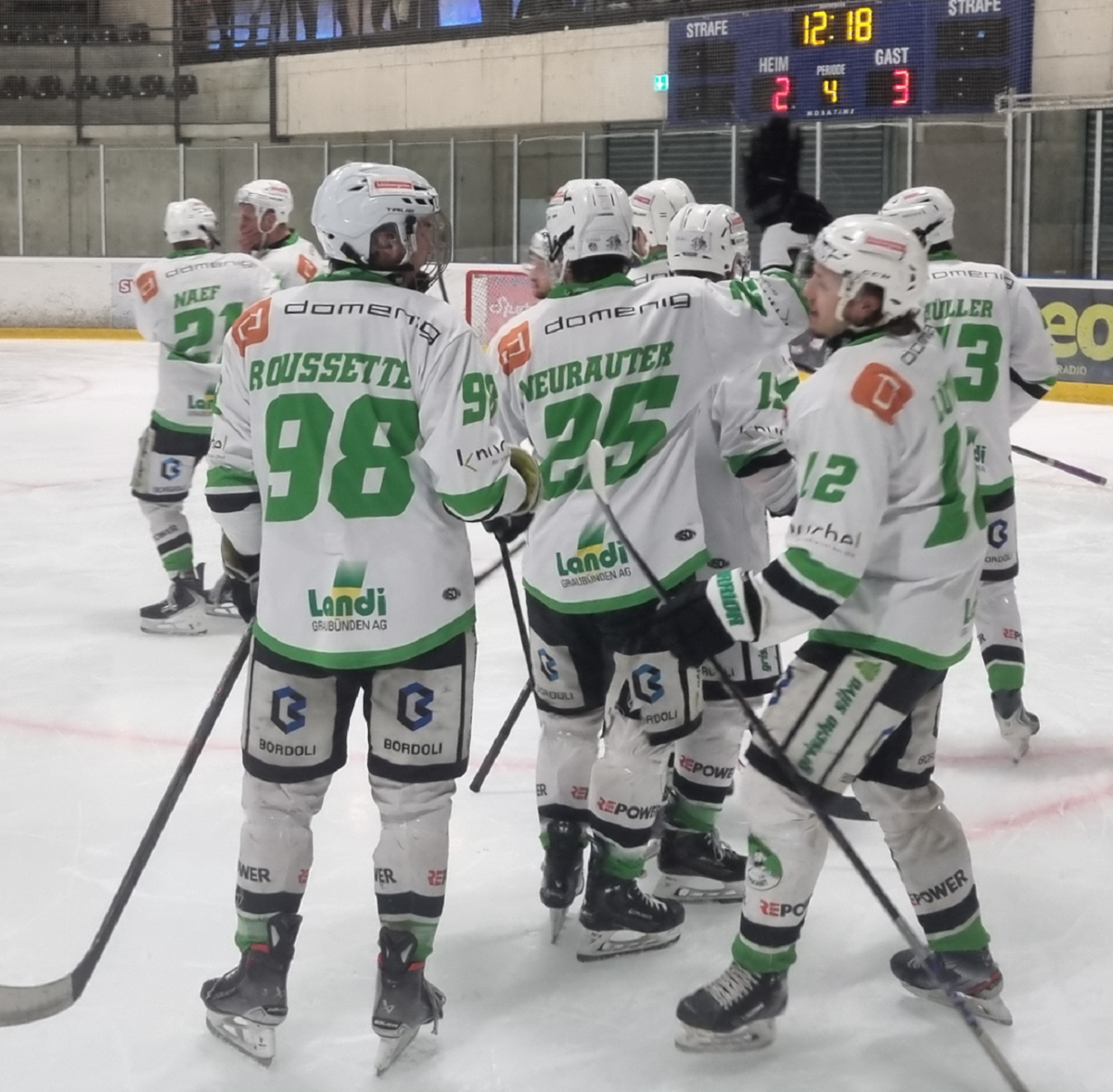 HCPH gewinnt in Burgdorf mit 2:3 n.V. und führt in der Serie.