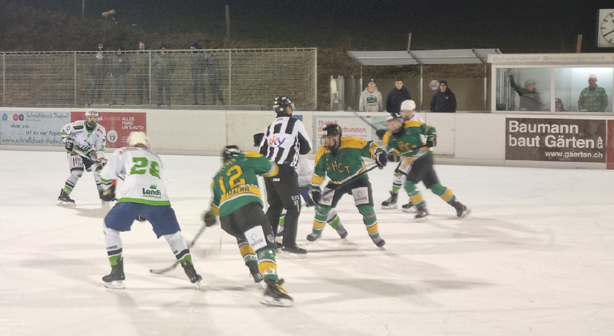 HCPH gewinnt in Thalwil mit 2:7 Toren.