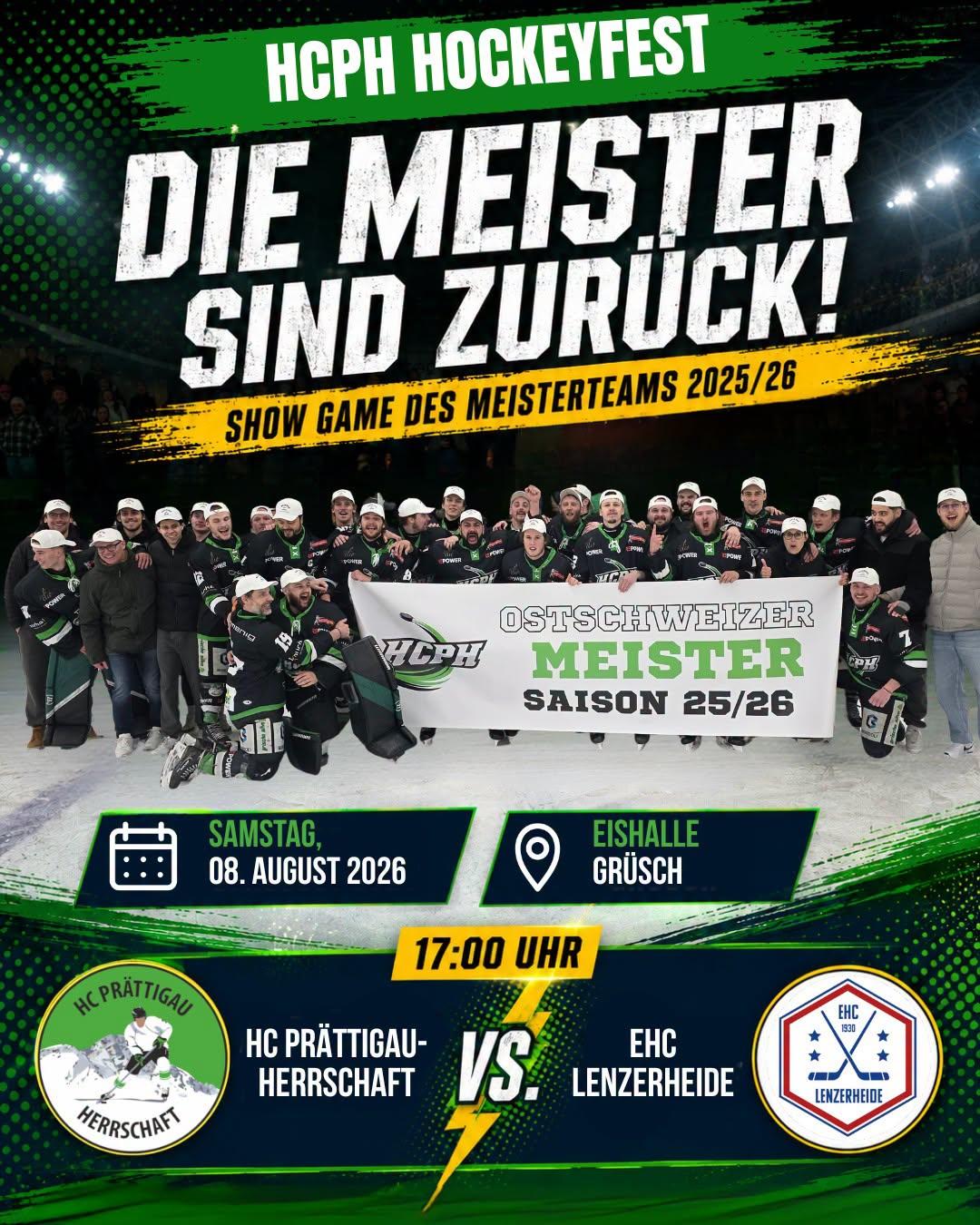 Die Meister sind zurück...