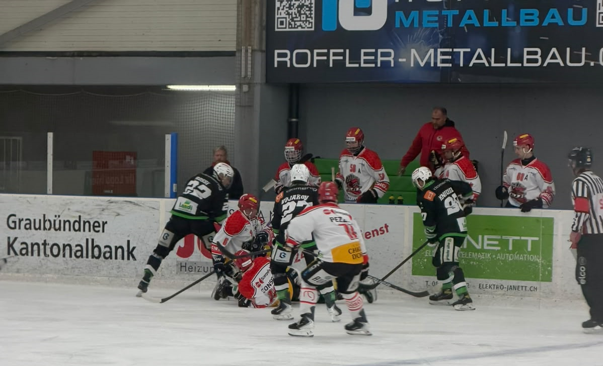 HCPH unterliegt Bellinzona mit 2:5 Toren.